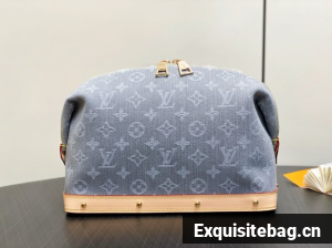 Louis Vuitton Cosmetic Pouch GM M13750 blue