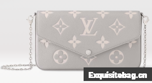 Louis Vuitton Felicie Pochette M14227 Brume & Quartz