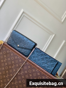 Louis Vuitton Felicie Pochette M27048 Pearly blue