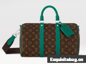 Louis Vuitton Keepall Bandouliere 35 M12765 Borneo Green