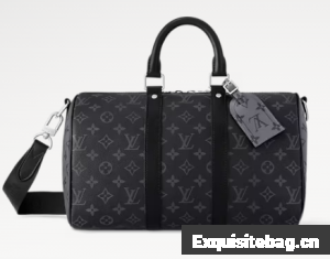 Louis Vuitton Keepall Bandouliere 35 M46655 black