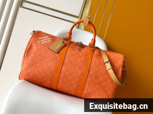 Louis Vuitton Keepall Bandouliere 45 M26868 orange