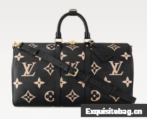 Louis Vuitton Keepall Bandouliere 45 M46670 black