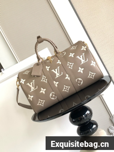 Louis Vuitton Keepall Bandouliere 45 M46670 gray