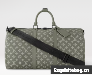 Louis Vuitton Keepall Bandouliere 50 M12504 Olive Green