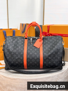 Louis Vuitton Keepall Bandouliere 50 M14122 black