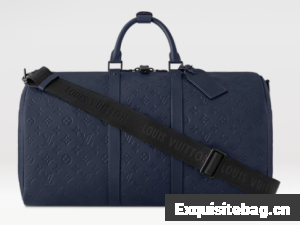 Louis Vuitton Keepall Bandouliere 50 M14840 Navy Blue