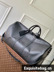 Louis Vuitton Keepall Bandouliere 50 M28405 black