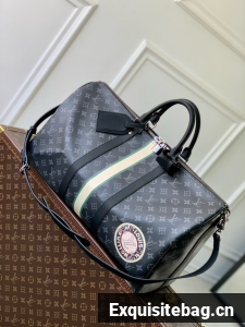 Louis Vuitton Keepall Bandouliere 50 M45392 black