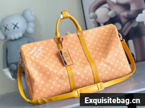 Louis Vuitton Keepall Bandouliere 55 M11558 orange