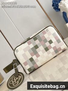 Louis Vuitton Locker Dopp Kit N00151 Dark green