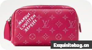 Louis Vuitton Mini Dopp Kit M27158 Pondichery Pink