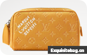 Louis Vuitton Mini Dopp Kit M27158 Saffron Yellow