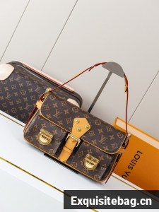 Louis Vuitton Monogram Canvas M40027 brown
