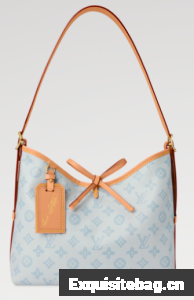 Louis Vuitton NEW CarryAll PM M27532 blue