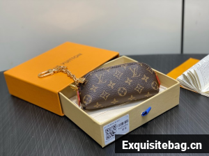 Louis Vuitton NEW Cosmetic Lipstick Pouch M25694 brown