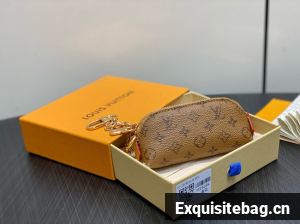 Louis Vuitton NEW Cosmetic Lipstick Pouch M25694 yellow