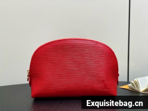 Louis Vuitton NEW Cosmetic Pouch PM M15201 red