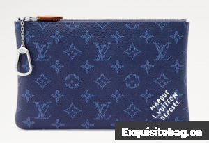 Louis Vuitton NEW Key Pouch M M27109 Ocean