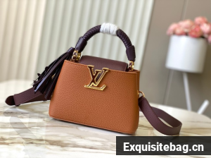 Louis Vuitton NEW LV x TM Capucines MINI M27639 brown