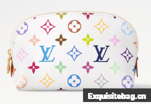 Louis Vuitton NEW LV x TM Cosmetic Pouch PM M13744 white