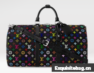 Louis Vuitton NEW LV x TM Keepall Bandouliere 50 M13745 black
