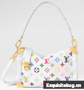 Louis Vuitton NEW LV x TM Side Trunk MM M14046 white