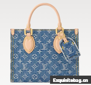 Louis Vuitton NEW OnTheGo PM M14633 Denim Blue