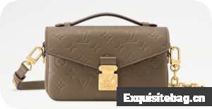 Louis Vuitton NEW Pochette Metis East West M25910 Smoke