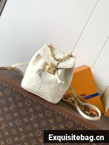 Louis Vuitton Nano Noe Backpack M13656 white
