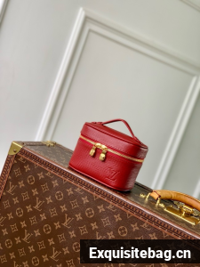 Louis Vuitton Nice Nano M25857 Rouge Louis Red