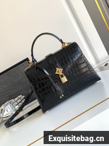 Louis Vuitton Original Leather M84713 black&gold