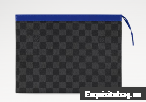 Louis Vuitton Pochette Voyage MM N00088 Indigo Blue