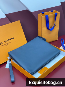 Louis Vuitton Pochette Voyage Souple M25943 blue