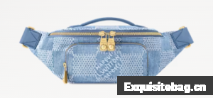 Louis Vuitton Rush Bumbag N00205 Denim Blue
