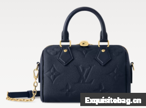 Louis Vuitton Speedy Bandouliere 20 M14200 Navy
