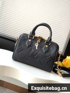 Louis Vuitton Speedy Bandouliere 25 M14043 Black