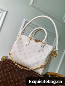 Louis Vuitton Speedy Soft 25 M26486 Cream