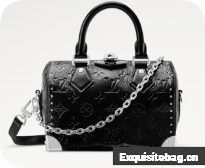 Louis Vuitton Speedy Trunk 20 M27921 black