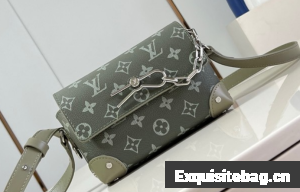 Louis Vuitton Steamer Wearable Wallet M81783 Khaki Green