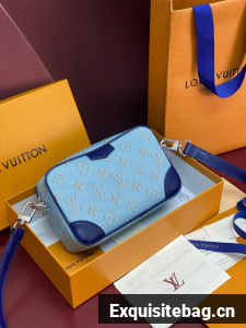 Louis Vuitton Trocadero Wearable Wallet M14253 light blue
