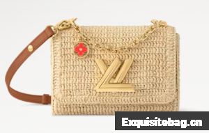 Louis Vuitton Twist PM Slim M14309 Natural Tan