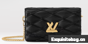 Louis Vuitton Wallet On Chain GO-14 M13139 black