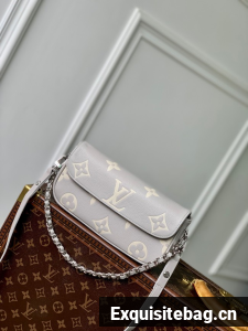 Louis Vuitton Wallet On Chain Ivy M14225 Brume & Quartz