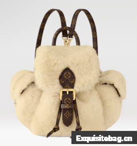 Louis vuitton Nano Teddy Backpack M11919 Cream