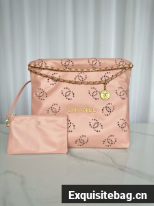 CHANEL 22 SMALL HANDBAG AS3260 pink