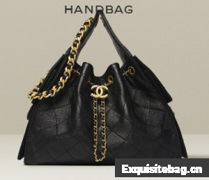 CHANEL 25 SMALL HANDBAG AS5293 Black