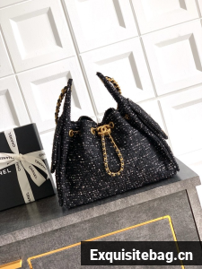 CHANEL 25 SMALL HANDBAG AS5293 black