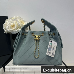 CHANEL 25 SMALL HANDBAG AS5293 green