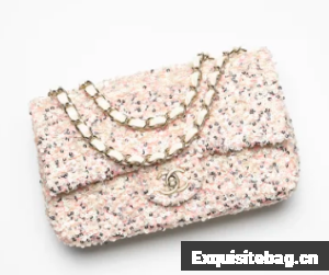 CHANEL EVENING BAG AS4298 White & Silver